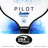 Franklin Pilot Series Fibreglass Pickleball Paddle with Maxgrit