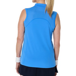 Asics Court Women Tennis Tank - Blue Coast