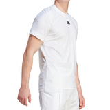 Adidas AEROREADY FreeLift Pro Tennis Mens T-Shirt - White/Black