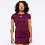 Nike Court Dry Top bordeaux/white