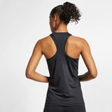 Nike Womens Pro Tank All Over Mesh - Black/White