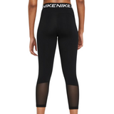 Nike Pro 365 Women Mid-Rise Crop Leggings - Black/White