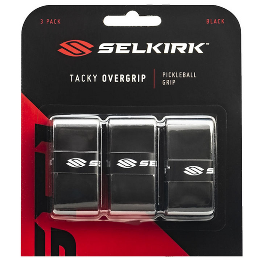 Selkirk Tacky Overgrip 3 Pack - Black