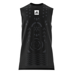 Adidas Paris Tennis Sleeveless T-shirt Heat Rdy - Black/Carbon