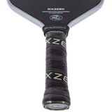 Six Zero Infinity Edgeless Black Diamond Power 16mm Pickleball Paddle - Grey & Red