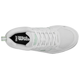 Wilson Pickle Pro Womens Pickleball Shoe - White/White/Surf Spray