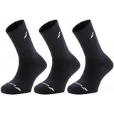 Babolat Crew Sock 3 Pack Black