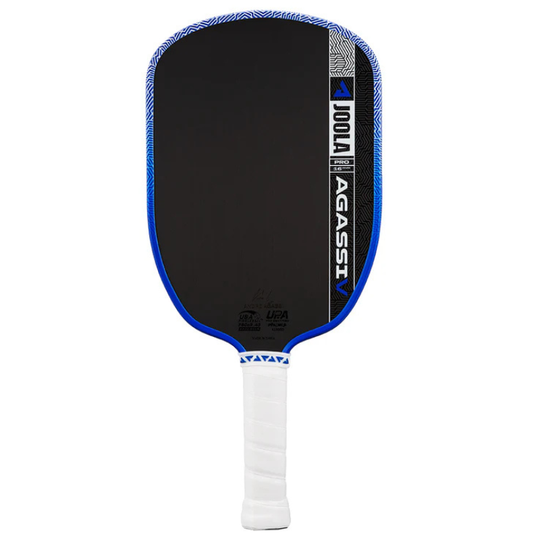 JOOLA Agassi Pro V Andre Agassi 16mm Pickleball Paddle - Royal Blue - DEMO