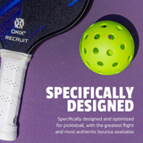 Onix Fuse G2 Outdoor Single Pickleball - Neon Green