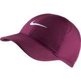 Nike Womens Featherlight Cap bordeaux/white