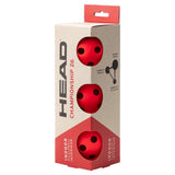 Head 3B Championship 26 Indoor Pickleball 3 Pack - Red