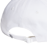 Adidas Performance Baseball Cap - White/White Black