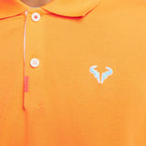 Nike Polo Rafa Men Slim-Fit Polo - Vivid Orange/White/Baltic Blue