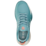 K Swiss Hyper Court Supreme Women Tennis Shoes - Nile Blue/Blanc De Blanc/Desert Flower