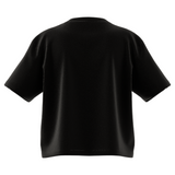 Adidas Women 3S CR Women Tennis Top - Black/White