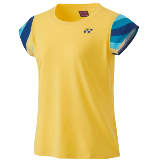 Yonex 2024 AO Tennis Womens Crew Neck - Soft Yellow