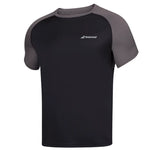 Babolat Play Crew Neck Men's Tee - Black/Black