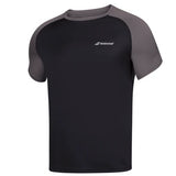 Babolat Play Crew Neck Men's Tee - Black/Black