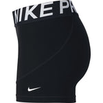 Nike Womens Pro Short 3 Inch - Black/White