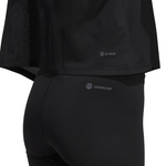 Adidas Black/White Women Hiit Aeroready Quickburn Training Tee