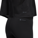 Adidas Black/White Women Hiit Aeroready Quickburn Training Tee