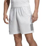 Adidas Boys Club 3 Stripe Shorts - White/Black