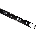 JOOLA Pro V Protective Edge Guard Tape - Black (28mm x 760mm - 3 Pack)