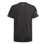 Adidas Boys Club 3-Stripe Tee - Black/White