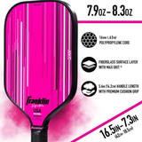 Franklin Signature Series Fiberglass 16mm with Maxgrit Pickleball Paddle