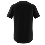 Adidas Performance Men Club 3 Stripe Tennis Tee - Black