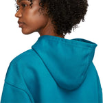 Nike Court Women Fleece Tennis Hoodie - Green Abyss