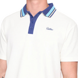 Rallee Happy Hour Mens Tennis Polo - Vintage White