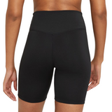 Nike Women's Mid-Rise 7" Bike Shorts - Black/White