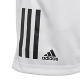 Adidas Boys Club 3 Stripe Shorts - White/Black