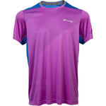 Babolat Boys Performance Crew Neck Tee - Radiant Orchid