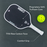 CRBN³ TruFoam Genesis Elongated Pickleball Paddle