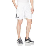Adidas Boys Club 3 Stripe Shorts - White/Black