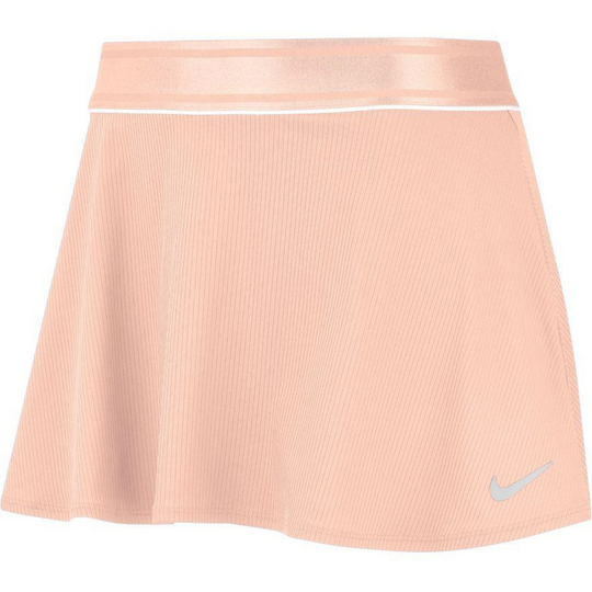 Nike Womens Court Flouncy Skirt - Washed Coral/White