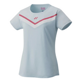 Yonex 2021 Women Crew Neck Tennis  Shirt - Crystal Blue