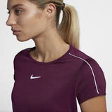 Nike Court Dry Top bordeaux/white
