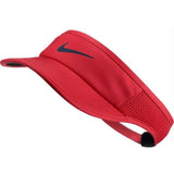 Nike Womens Aerobill Visor red