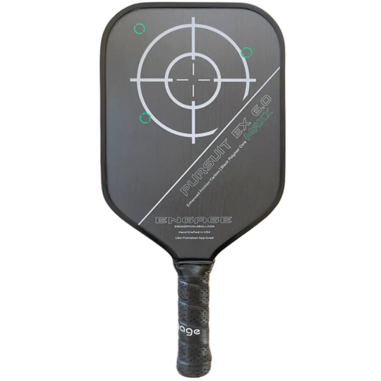 Engage Pursuit MAXX EX 6.0 |Enhanced Friction Carbon | Standard Pickleball Paddle