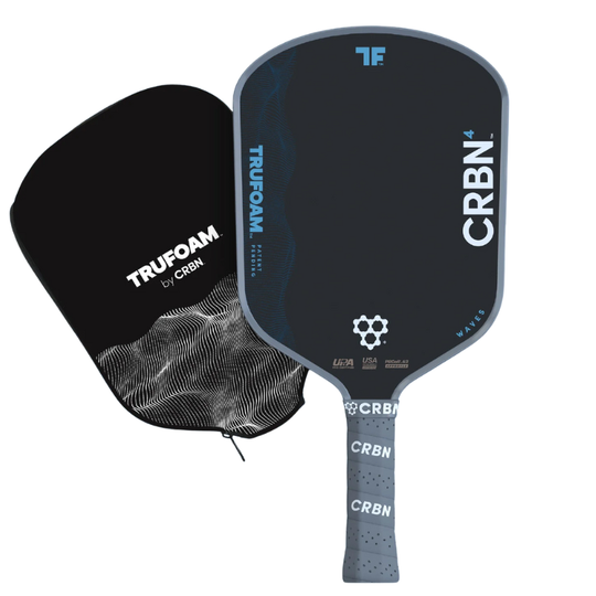 CRBN⁴ TruFoam Waves Hybrid AeroCurve Pickleball Paddle