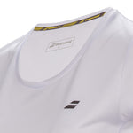 Babolat Girls Flag Club Tee white