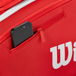 Wilson Super Tour 15 Pack 2025 Bag - Red