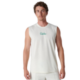 Rallee Toro Classic Sleeveless Mens Tennis Tee - Vintage White
