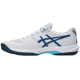 Asics GAME FF Mens Pickleball Shoes - White/Mako Blue
