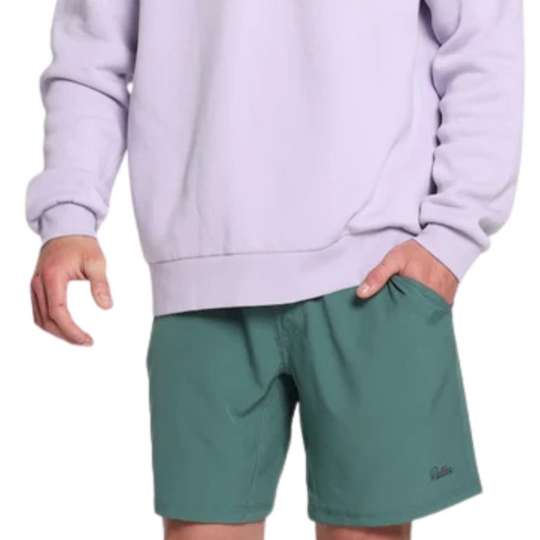 Rallee Signature Mens Tennis Short - Grass