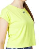 Yonex 2022 AO Tennis Womens Crew Neck Shirt - Fresh Lime