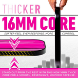 Franklin Signature Series Fiberglass 16mm with Maxgrit Pickleball Paddle